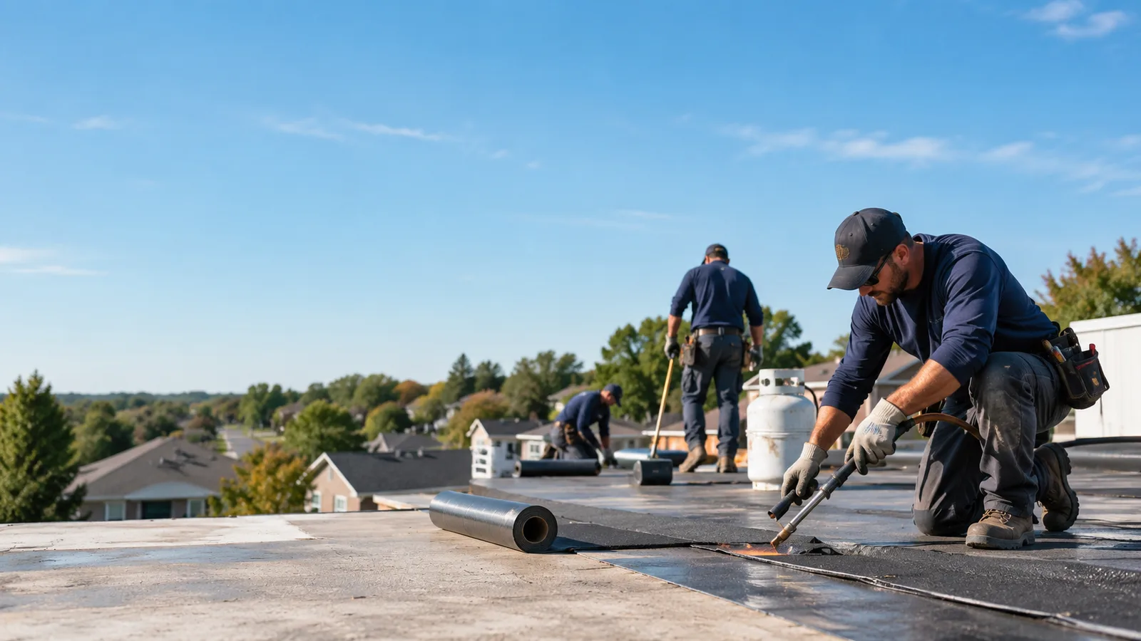 Flat Roof Leak Repair providers in Blevins, AR